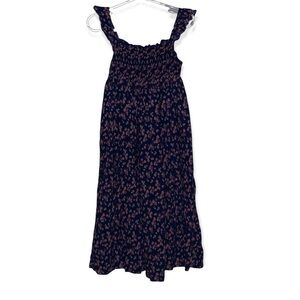 Kid's Carter's Pink & Blue Floral Long Dress